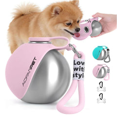 Portable Stainless Steel Pet Water Bottle