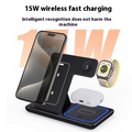 3 In 1 Fast Wireless Foldable Charging Station