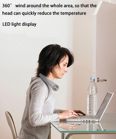 Neck Fan Cooling Air Conditioner