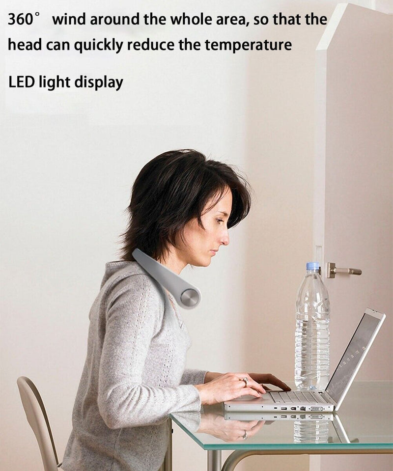 Neck Fan Cooling Air Conditioner
