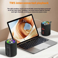 Magnetic Split Bluetooth Subwoofer Speaker — High-Fidelity Portable Audio