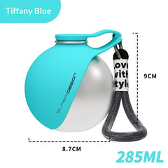 Portable Stainless Steel Pet Water Bottle