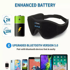3D Eye Mask Bluetooth 5.0 Unlimited Music Stereo