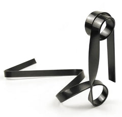 Floating Iron Ribbon Wine Rack — Decorative Wall-Mount Bottle Holder