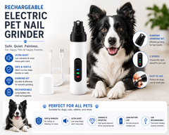 Rechargeable Electric Pet Nail Grinder